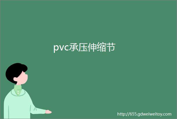 pvc承压伸缩节